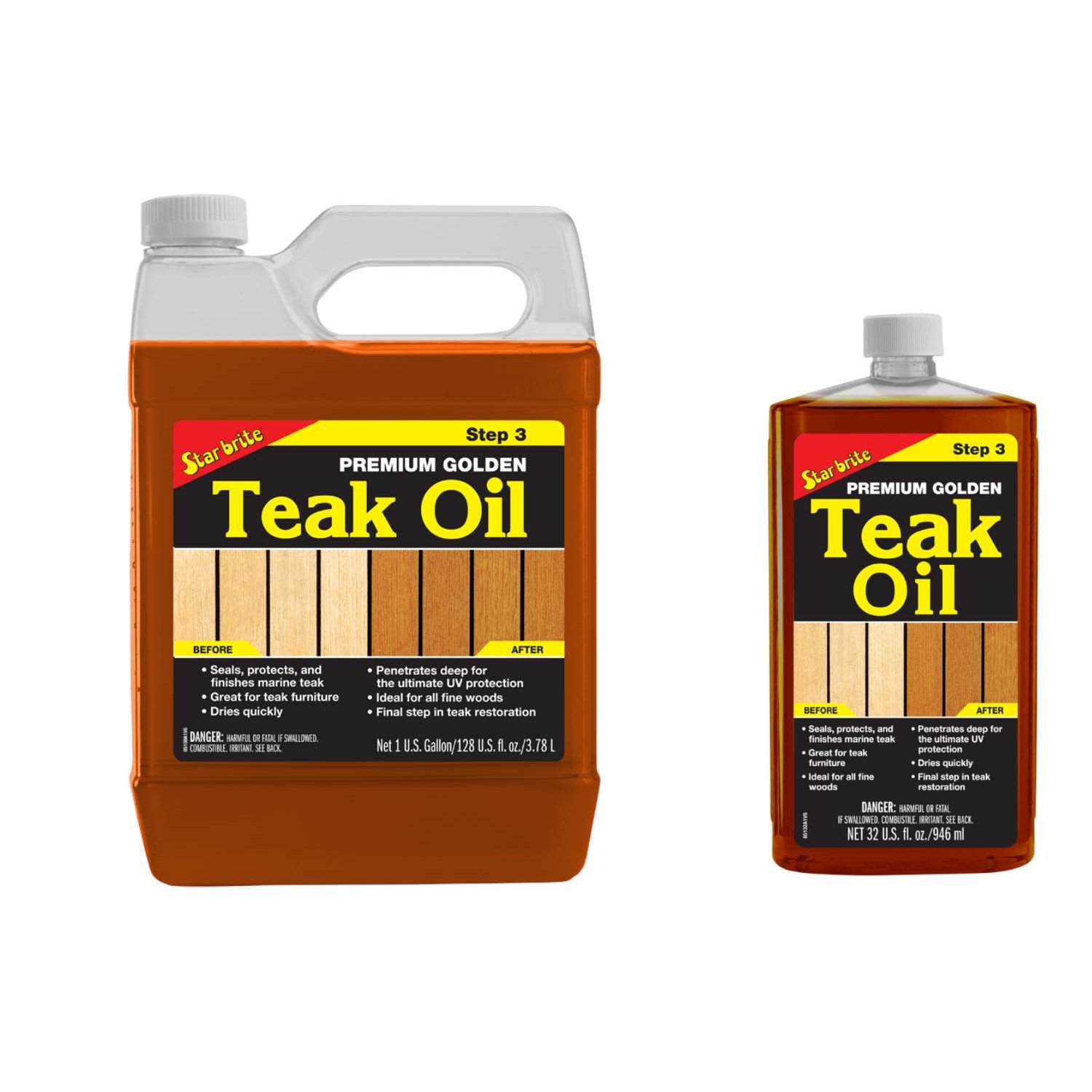 Starbrite Premium Golden Teak Oil