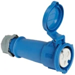 Πρίζα σκάφους θηλυκή μπλέ 3pin 32Α 230V