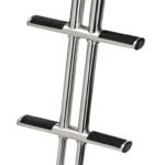 Σκάλα τηλεσκοπική Ιnox (3-4 σκαλιά)