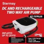 STERMAY SUP Pump 0–20 PSI – 12V Car Plug